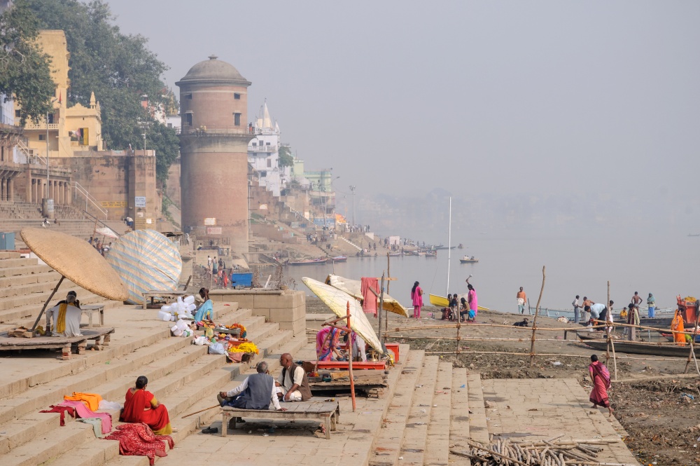Varanasi, riva del Gange
