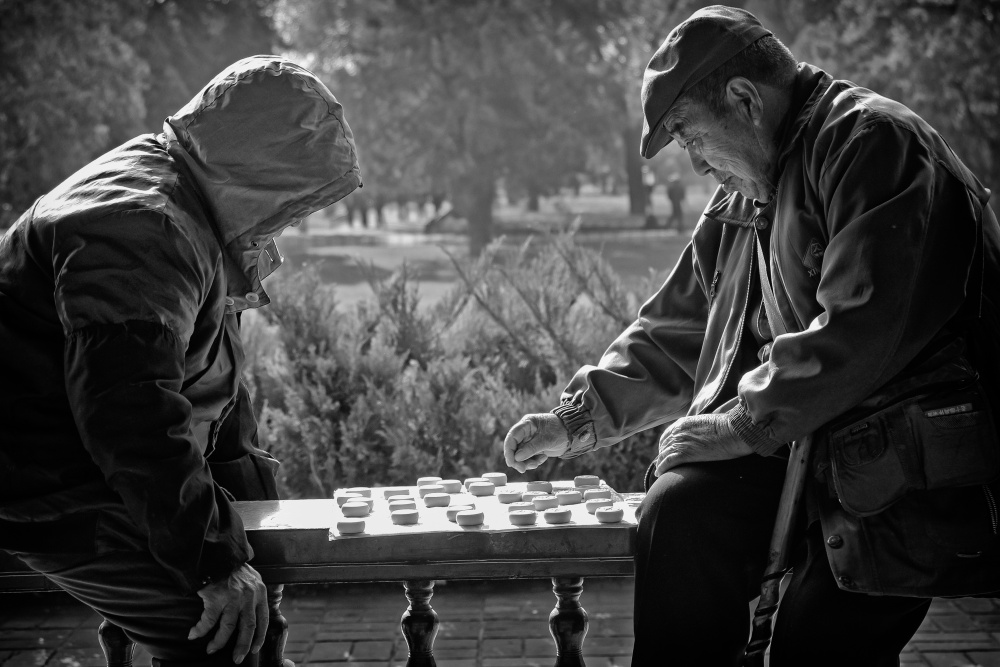 Partita a scacchi, Pechino, 2010 - Chess game, Beijing, 2010